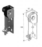 Кронштейн крепления двойного шкива Compact модифицированный в сборе, SPN0801 