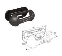 Ручка выступающая c логотипом, DH25131LG